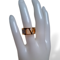 Anel Valentino Cristal V Logo