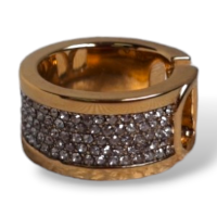 Anel Valentino Cristal V Logo