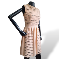 Vestido Fendi Salmão-42