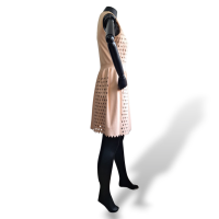 Vestido Fendi Salmão-42