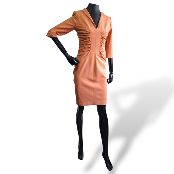 Vestido Elie Saab Pêssego-36