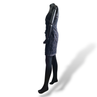 Vestido Armani com Preto com Flor-42