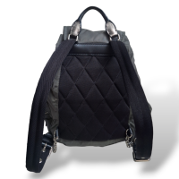 Mochila Burberry Nylon Verde Musgo