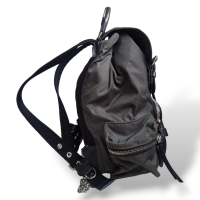 Mochila Burberry Nylon Verde Musgo