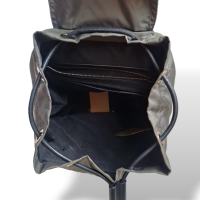 Mochila Burberry Nylon Verde Musgo