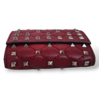  Carteira Valentino Rockstud Vermelha