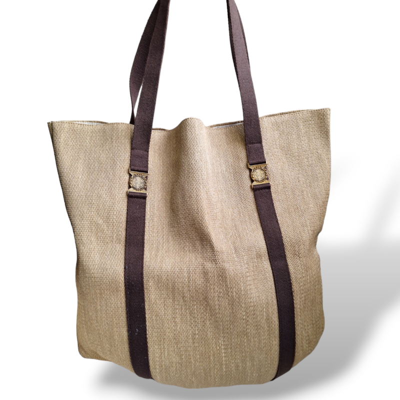 Bolsa Balmain em Palha