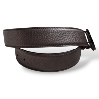 Cinto Gucci Cinza Metalizado-90