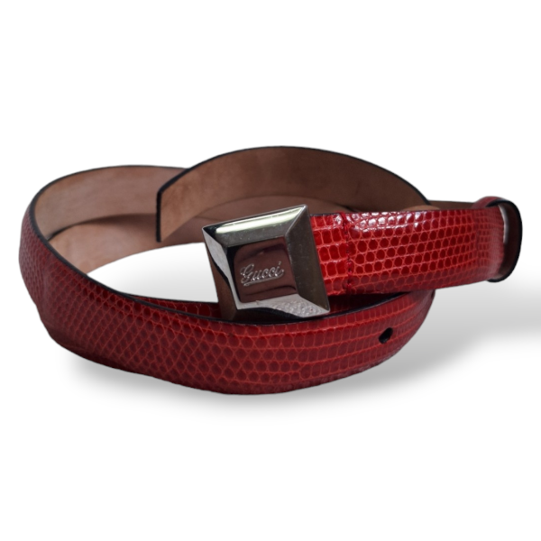 Cinto Gucci Vermelho-95