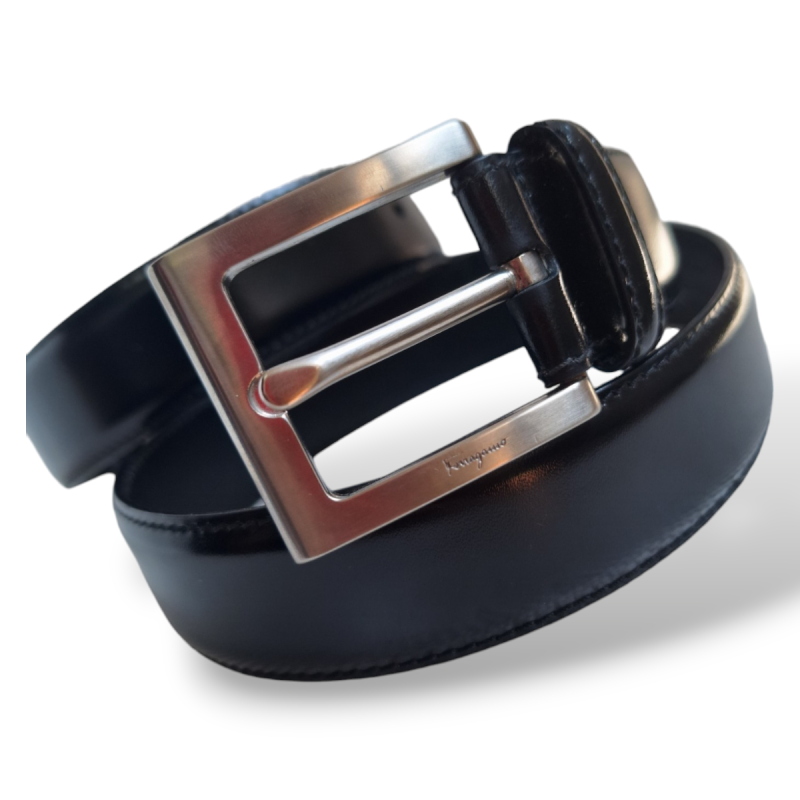 Cinto Salvatore Ferragamo Preto-95 Cinto Salvatore Ferragamo Preto-95