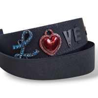 Cinto Lanvin Love Preto