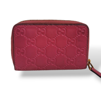 Carteira Gucci GG Couro Rosa