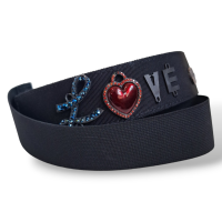 Cinto Lanvin Love Preto