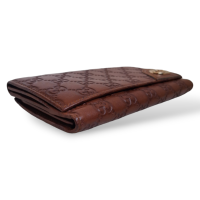 Carteira Gucci GG Couro Marrom