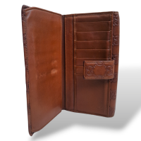 Carteira Gucci GG Couro Marrom