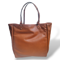 Bolsa Salvatore Ferragamo Tote Caramelo Dupla Face