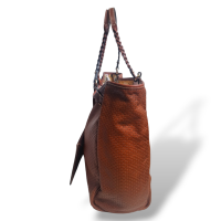 Bolsa Salvatore Ferragamo Tote Caramelo Dupla Face