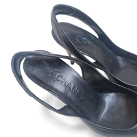 Slingback Chanel com Matelassê Preto - 33