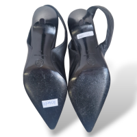 Slingback Chanel com Matelassê Preto - 33