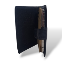 Louis Vuitton Notes de Voyage em Couro Epi Preto