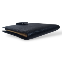 Louis Vuitton Notes de Voyage em Couro Epi Preto