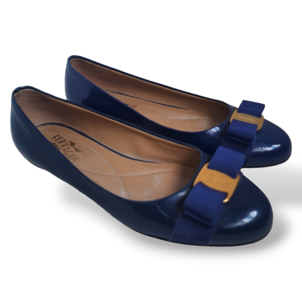 Sapatilha Salvatore Ferragamo Azul-35