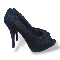 Peep Toe Dolce & Gabbana Preto-35