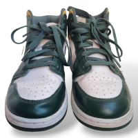 Tênis Nike Air Jordan 1 Mid Sonics Green Yellow