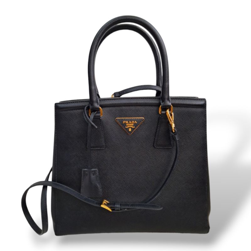 Bolsa Prada Kristen Saffiano Preta