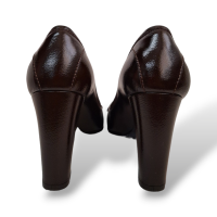 Scarpin Salvatore Ferragamo Marrom - 36