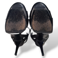 Sandália Yves Saint Laurent Tribute Preto - 38