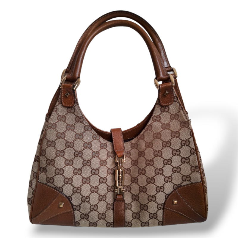 Bolsa Gucci Jackie 1961 Monograma  Bolsa Gucci Jackie 1961 Monograma
