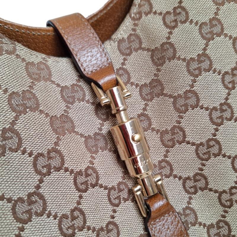 Bolsa Gucci Jackie 1961 Monograma  Bolsa Gucci Jackie 1961 Monograma