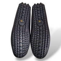 Mocassim Gucci Drive em Couro Preto-37
