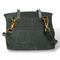 Bolsa Mansur Gavriel em Suede Verde 