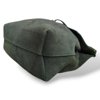 Bolsa Mansur Gavriel em Suede Verde 