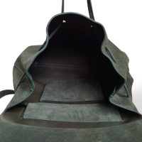 Bolsa Mansur Gavriel em Suede Verde 