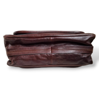 Bolsa Chloè Paraty Top Handle em Couro Marrom 