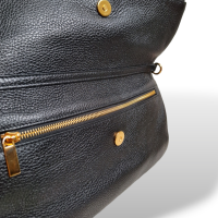Bolsa Salvatore Ferragamo Preta com Alça Crossbody 