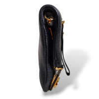 Bolsa Salvatore Ferragamo Preta com Alça Crossbody 
