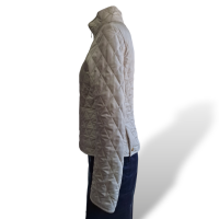 Casaco Burberry Matelassê Bege -38