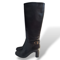 Bota Salvatore Ferragamo Cano Longo Marrom - 37