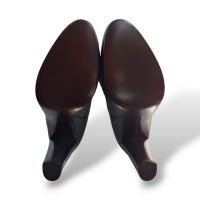 Bota Salvatore Ferragamo Cano Longo Marrom - 37