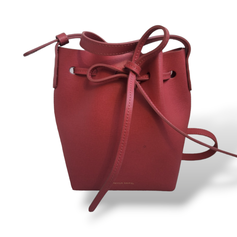 Bolsa Mansur Gavriel Bucket Rosa