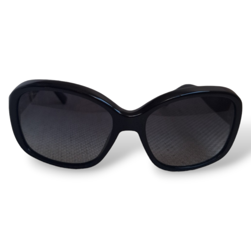 Óculos Prada em Acetato Preto Óculos Prada em Acetato Preto