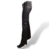Calça Rag & Bone em Couro Preto - M
