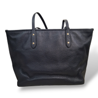 Bolsa Coach City Crossgrain Zip Azul Marinho 