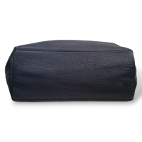 Bolsa Coach City Crossgrain Zip Azul Marinho 