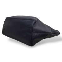 Bolsa Coach City Crossgrain Zip Azul Marinho 