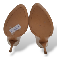 Peep Toe Salvatore Ferragamo Bege - 33